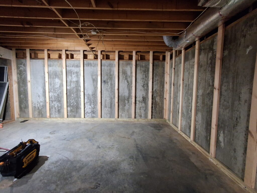 Basement Grid Ceiling Installation in Glasgow — glasgow